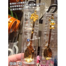 (出清) 香港迪士尼樂園限定 奇奇蒂蒂 造型吊飾金屬匙羹 (BP0018)